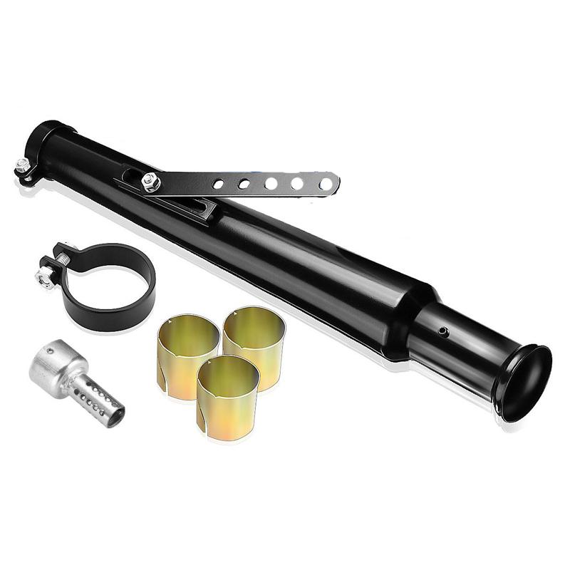 Silenziatore Universale per Scarico Moto Retro Vintage Classico Cromato Escap Moto per cg125 sr400 cb500 vt500 CM300 500 Cafe