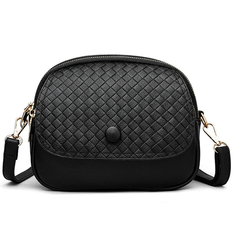 Bag women's new multi-compartment small square bag simple and versatile women's messenger bag trendy fashion casual shoulder bag