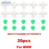 For BMW E34 525i 530i 535i 540i M5 Door Trim Clip Retainer Set 20PCS Replaces 51131946258 51711932996 Body Moulding Fastener Kit