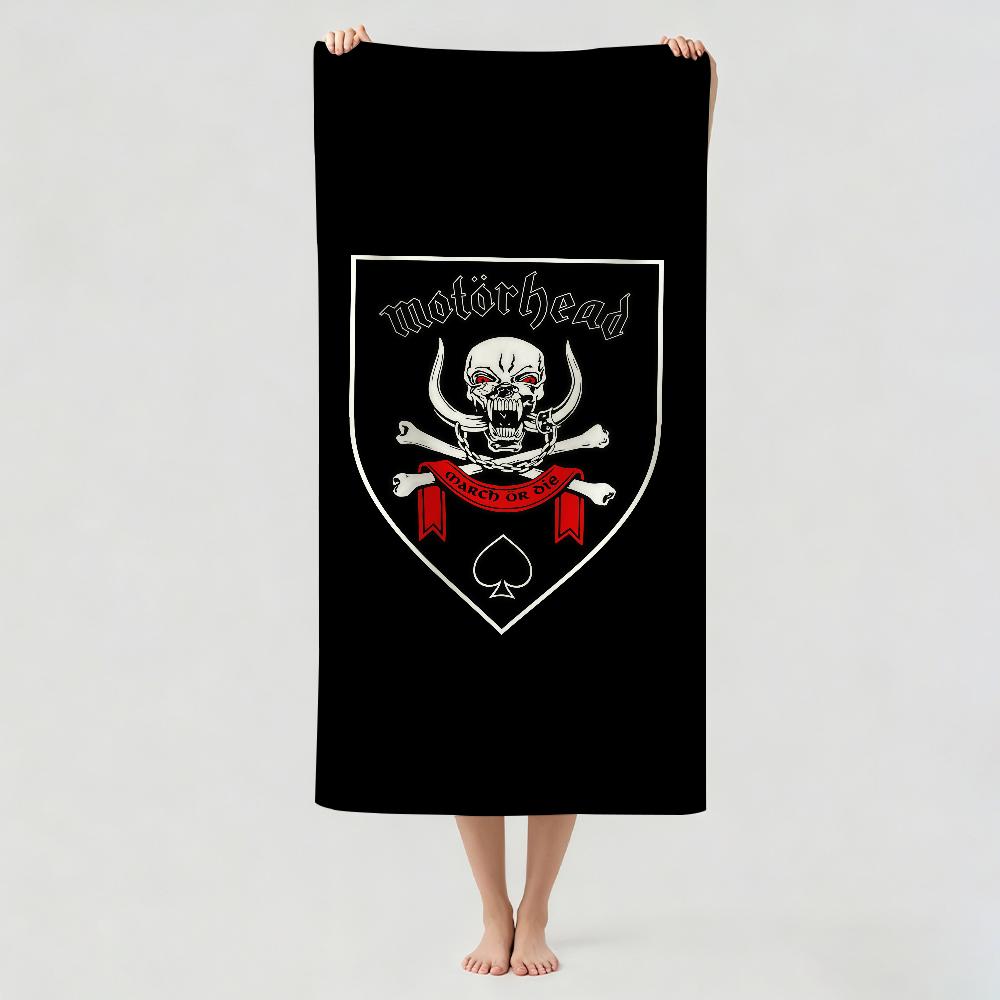 Rock Band M-MotorheadS Towel Drying Bath Towel Applicable To Light Swimming Camping Yoga Beach Out