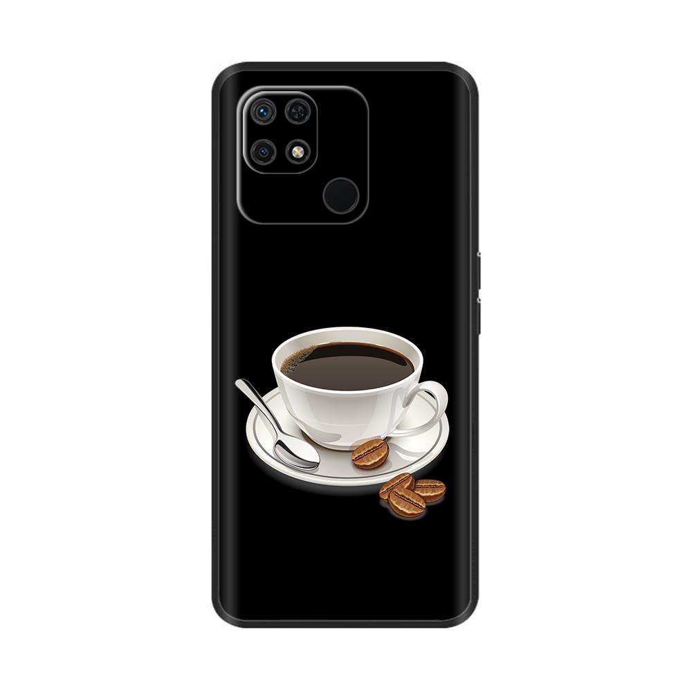 Cover For Xiaomi Redmi 10C Case For Redmi 10C Capas Phone Case Soft Black Silicone Bumper Back Case For Redmi 10C Fundas 6.71"