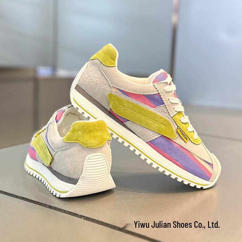 Tênis de Moda Masculino Verão 2025 Cano Baixo com Cadarço: Sapatos Casuais Confortáveis, Leves, Modernos e Simples