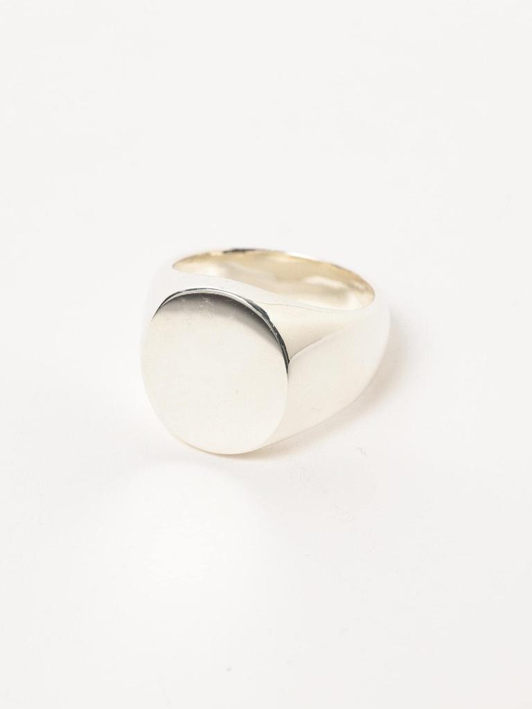 Beams Silver 925 Round Size 14 Men's Ring, (11420009023)