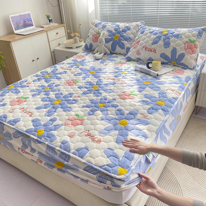 New Class a All Cotton Quilted Fitted Sheet Waterproof To Prevent Leakage of Urine Mattress Cover