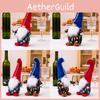 Colorful Gnome Doll With Unique Wine Glass Design Ideal For Independence Day Festivities