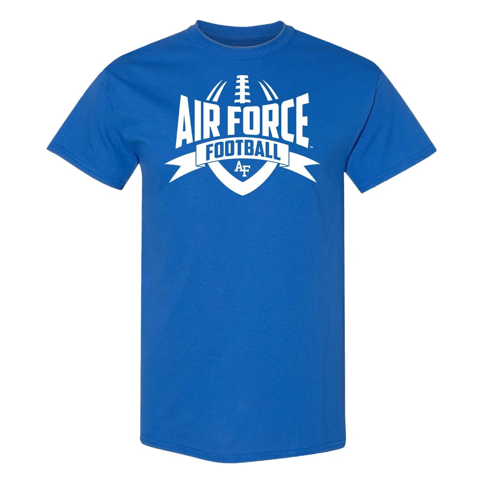 Air Force Academy Falcons Football Rush T-Shirt - Royal L