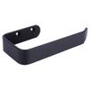 Toilet Paper Holder Wall Mounted Self-Adhesive Bathroom Hanger Black
