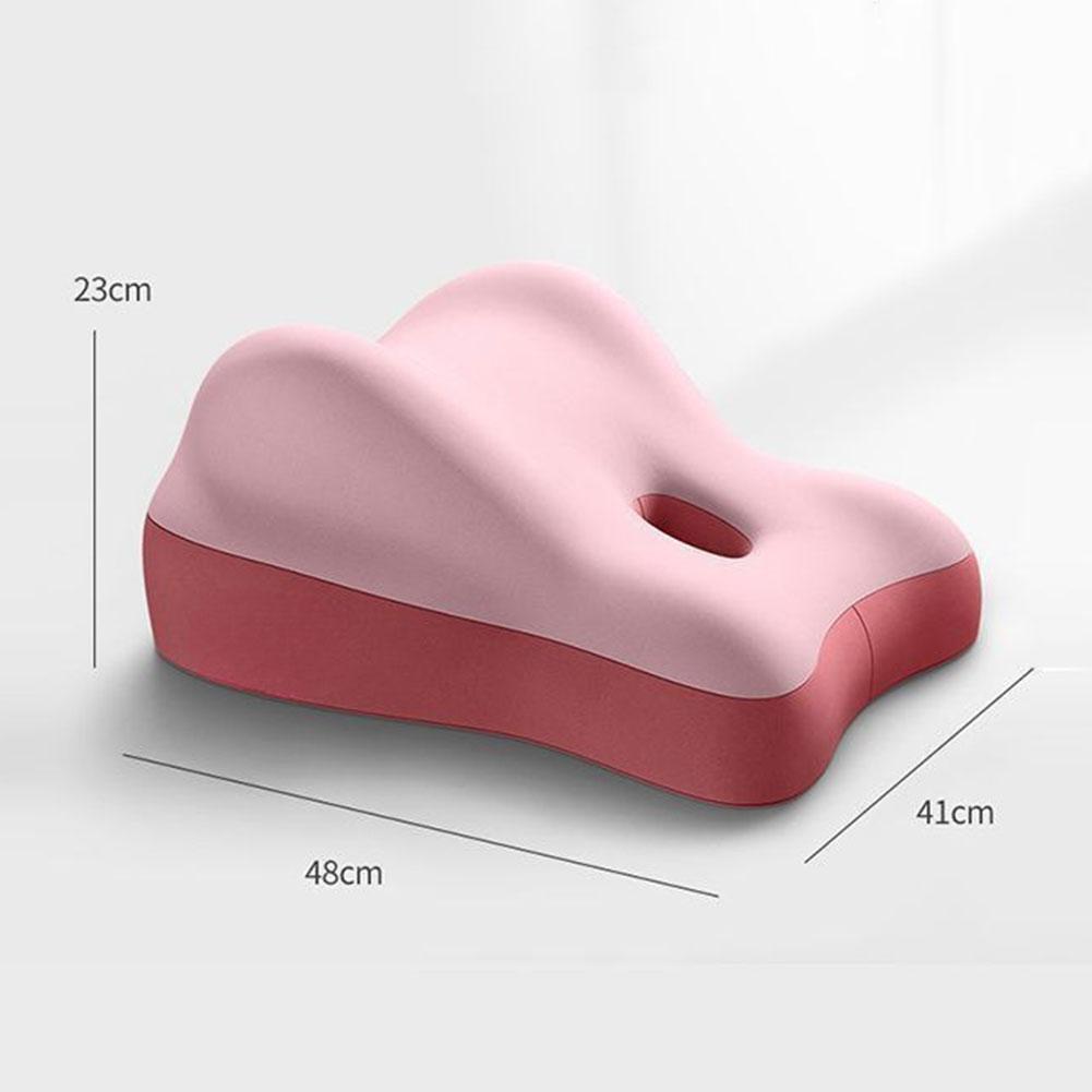 Ergonomic Couples Butt Cushion Multifunctional Memory Foam Pillow Bed Waist Cushion Pillow for Pregnant Women Back Waist Support