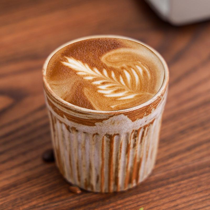 Ceramic Coffee Cup Master Cup Afternoon Tea Latte Cup Retro Creative Coarse Pottery Cup