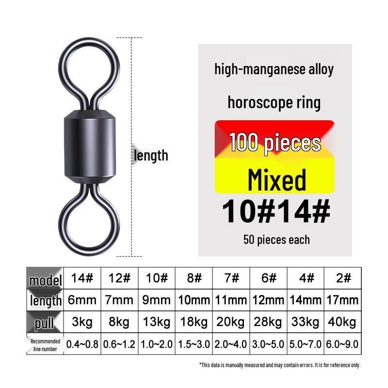 Stainless Steel Fishing Quick-Connectors: Strong Pull Force Lure Accessories