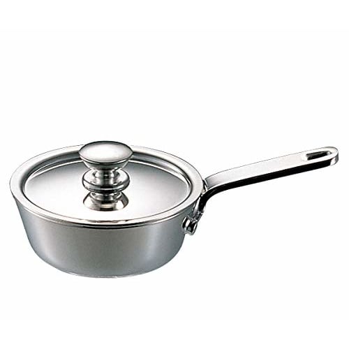 Sanpo Sangyo Silver Saucepan, 8cm, Petit Saucepan, 03110680