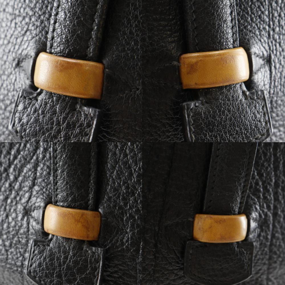 HERMES Gallop FT1 Tote Bag black Buffl Women Used