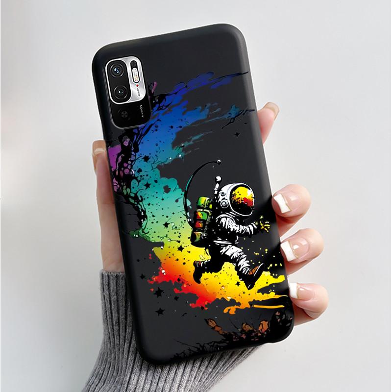 Luxury Fashion Butterfly Flower Case For Redmi Note 10 10T JE Phone Case For Xiaomi Redmi Note10T JE Soft Silicone Cover Casing