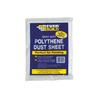 Everbuild Sika Polythene Dust Sheet 3.6 X 2.7m