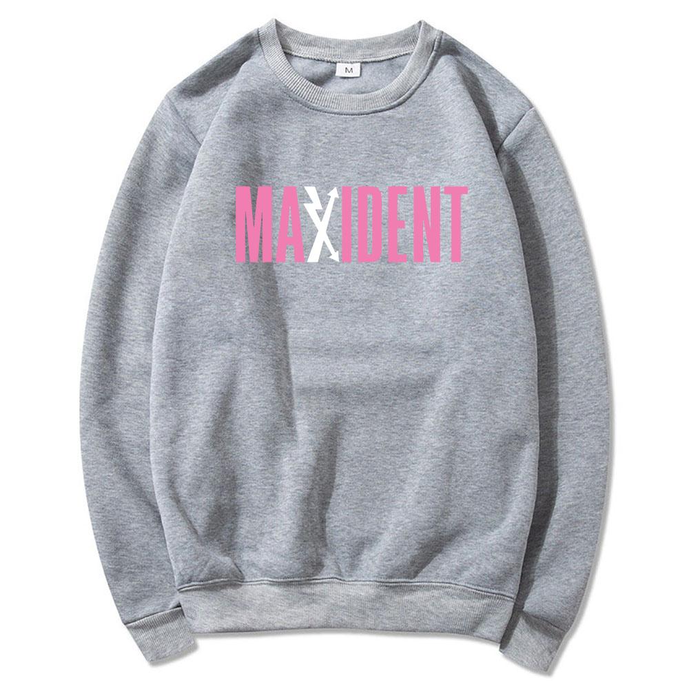 Stray Kids MAXIDENT Hoodie Unisex Harajuku Graphic Letter Hoodies Unisex Autumn Winter Korea Streetwear Aesthetic Hooded Sweatshirt