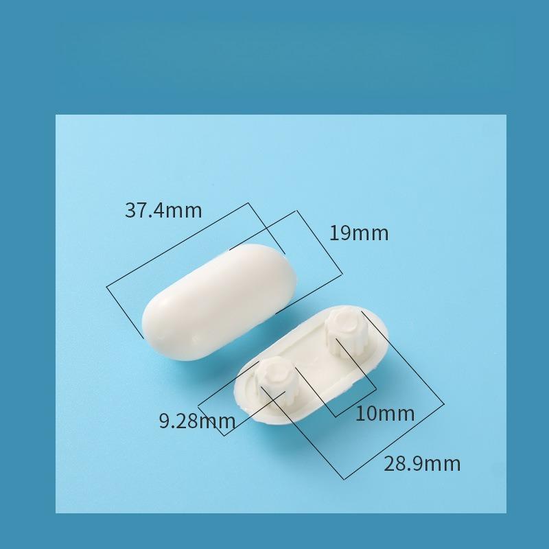 1 Stk. WC-Deckel-Dämpfer Brandneu WC-Sitz-Dämpfer Gummipads Puffer Pack Weiß Anschlagpuffer Universaltyp Stoßdämpfer