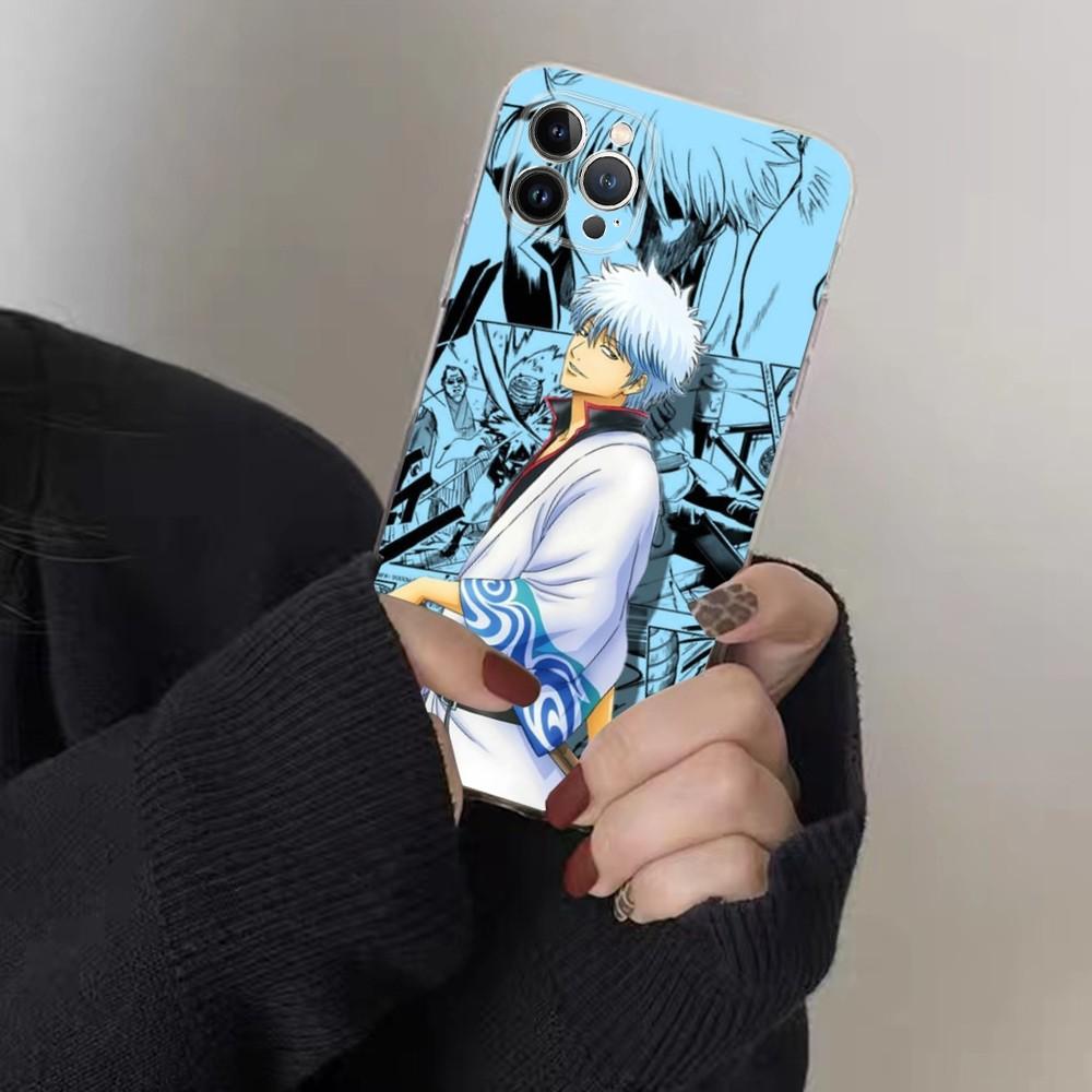 

Animation G-Gintama Phone Case For IPhone 16 15 8 7 6 6S Plus X SE XR XS 14 11 12 13 Mini Pro Max Mobile Case iPhone 14