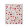 New cherry nail sticker set bow bronzing love nail sticker