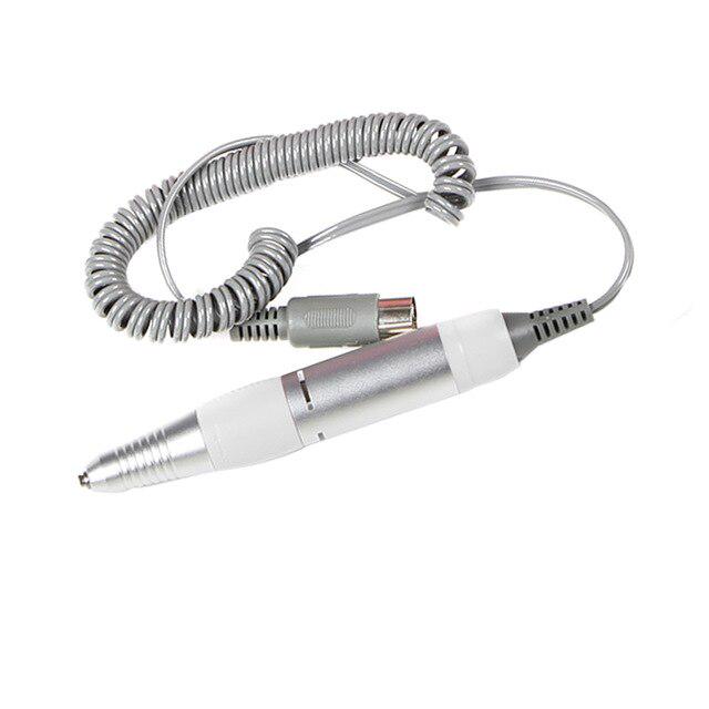 30000RPM Electric Apparatus Handle for Manicure Stainless Nail Drill Pen for Pedicure Machine Gel Cuticle Remover Handpiece File