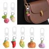 Practical Lovely Vegetable Keychain Personalize Backpack Charm For Students Daily Use Items