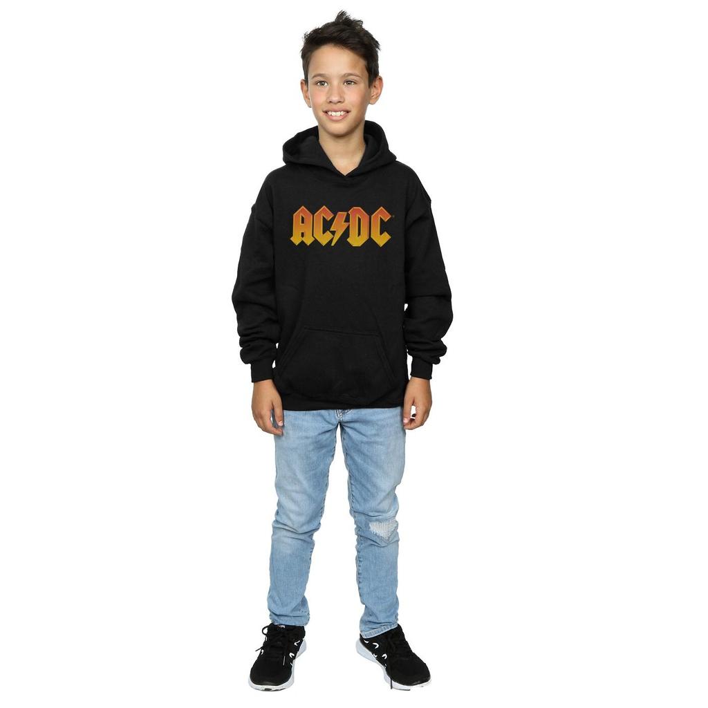 AC/DC Boys Fire Logo Hoodie