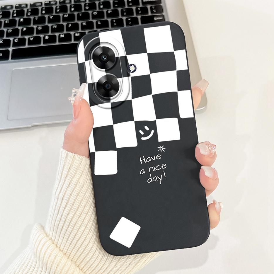 Für Realme Note 60 Hülle Luxus Kunst Bemaltes Cover Stoßfest Weiches Silikon Handyhülle Für Realme Note 50 Note50 Note60 Rückseite