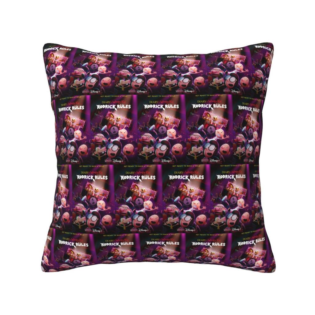 Diary Of A Wimpy Kid Old School Square Pillowcase Pillow Cover Cushion Zip Decorative Comfort Throw Pillow for Home Living Room