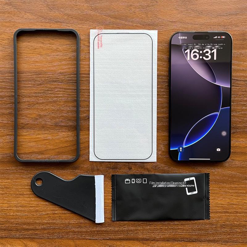 Bardzo cienkie szkło hartowane prywatności dla iPhone 16 Pro Max