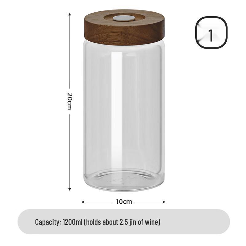 Automatic Exhaust Wine Fermenter Jar 1200ml