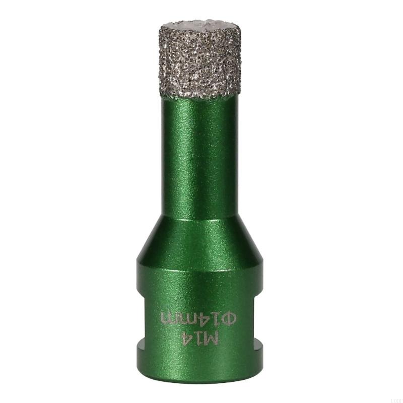   High Efficiency Threaded Teeth Brazed Hole Cutter For Tile Marble Glass 6-50mm