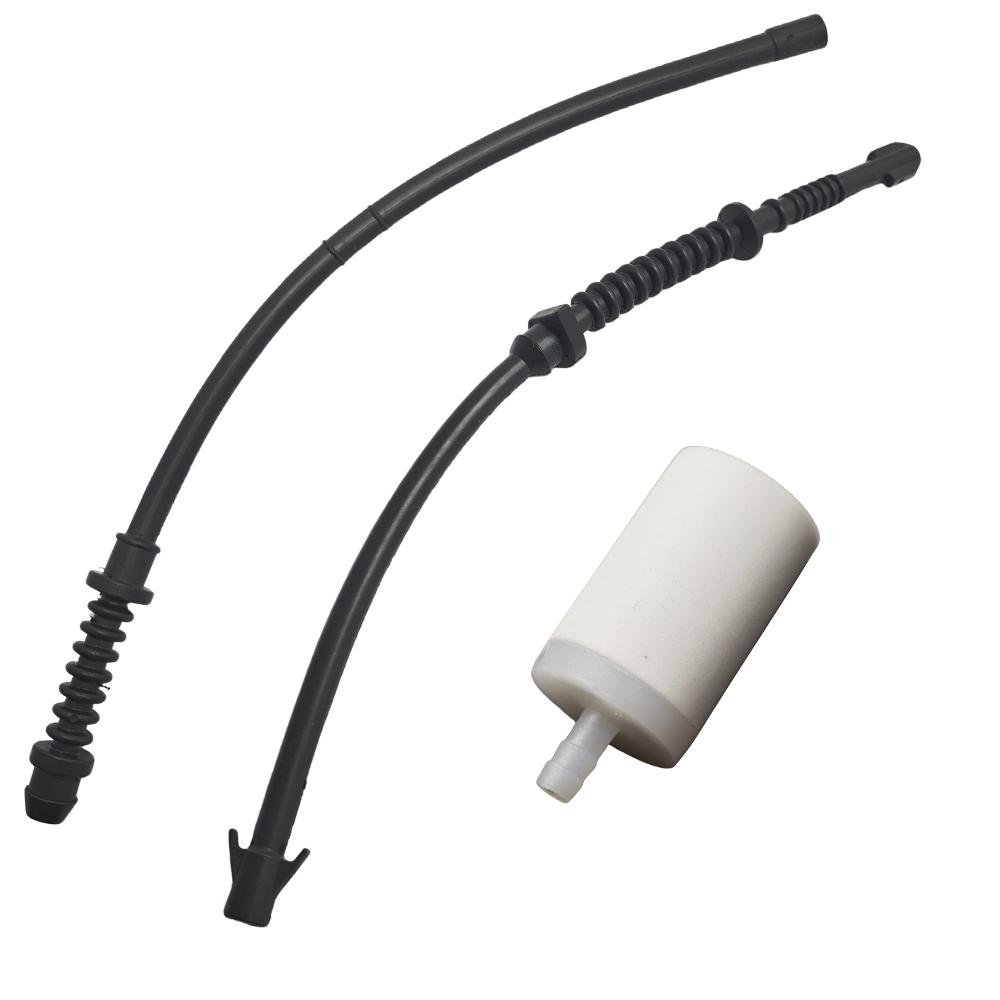 Gas Fuel Return Line Hose Pipe Filter Kit For HUSQVARNA 435 440 E 445 450 445E 450E Chainsaw Part 544128601 577535101