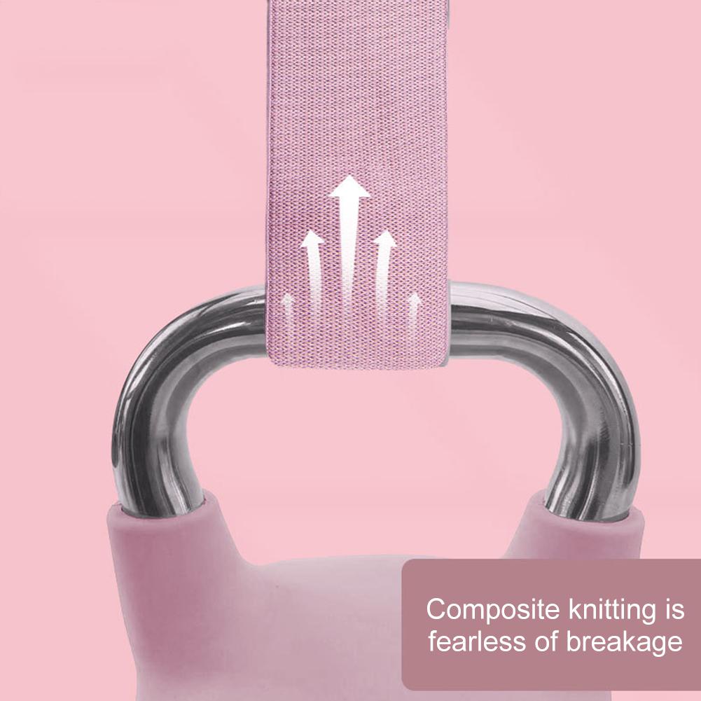 Stretch Fitness Strips Anti-Slip Squat Expander Bands Portable Glute Thigh Elastic Bands Yoga Gym Equipment