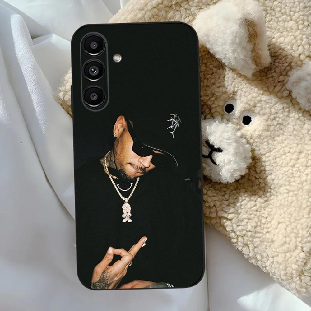 

Rapper Chris Brown 11 11 Phone Case For Samsung S24,23,22,30,21,10,9,Ultra,Plus,Lite,FE,5G Black Soft Case Samsung S10plus