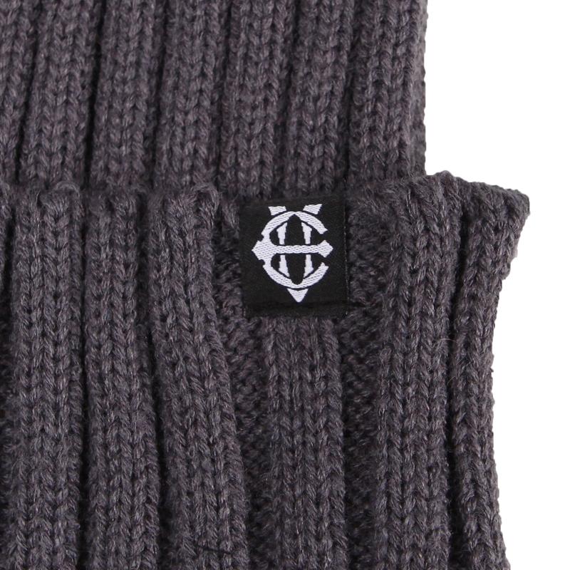 EIGHTVOLUME Ev Plain Pop Beanie (Gray)