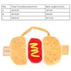 Polyester Fabric Hot Dog Pet Costume Funny Pet Transformer Suit  Daily Wear Dress Up