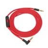 Replacement Audio Cable with Inline Microphone and Track Control Portable Audio Cable for Headphones