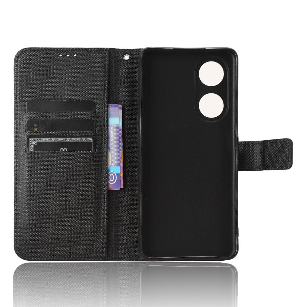 Pro OPPO A98 A 98 5G pouzdro Flip Wallet PU kožený stojánek na karty Pouzdro na telefon