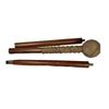 Cane with Rope Design, Walking Stick, Handmade Knot, Jute Rope with Handle, Wooden Camping Cane,