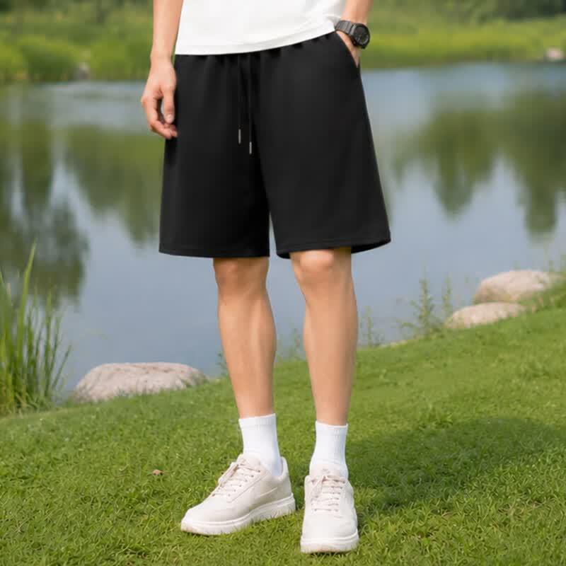 MINISO Men's Ice Silk Cool Touch Casual Shorts