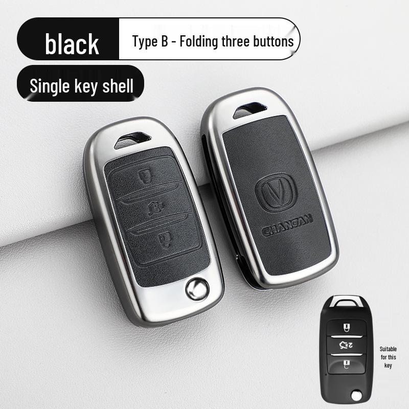 Changan Nuomi Corn Key Case: Lumin Square Candy Car Key Shell for Men & Women