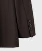 Nonblank Semi-Oversized Fit Blazer_Dark Brown