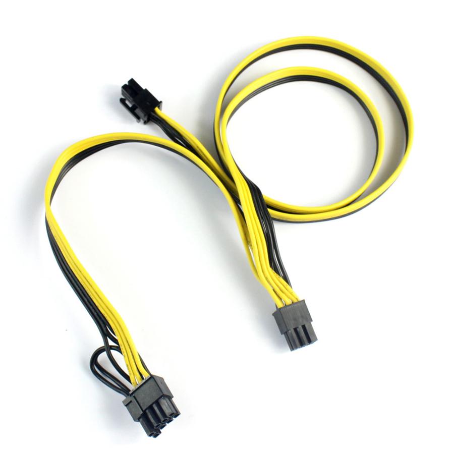 5Pcs Modular PSU Power Supply Cables PCI e 6pin to PCI-e 8 pin +6pin PCI Cables