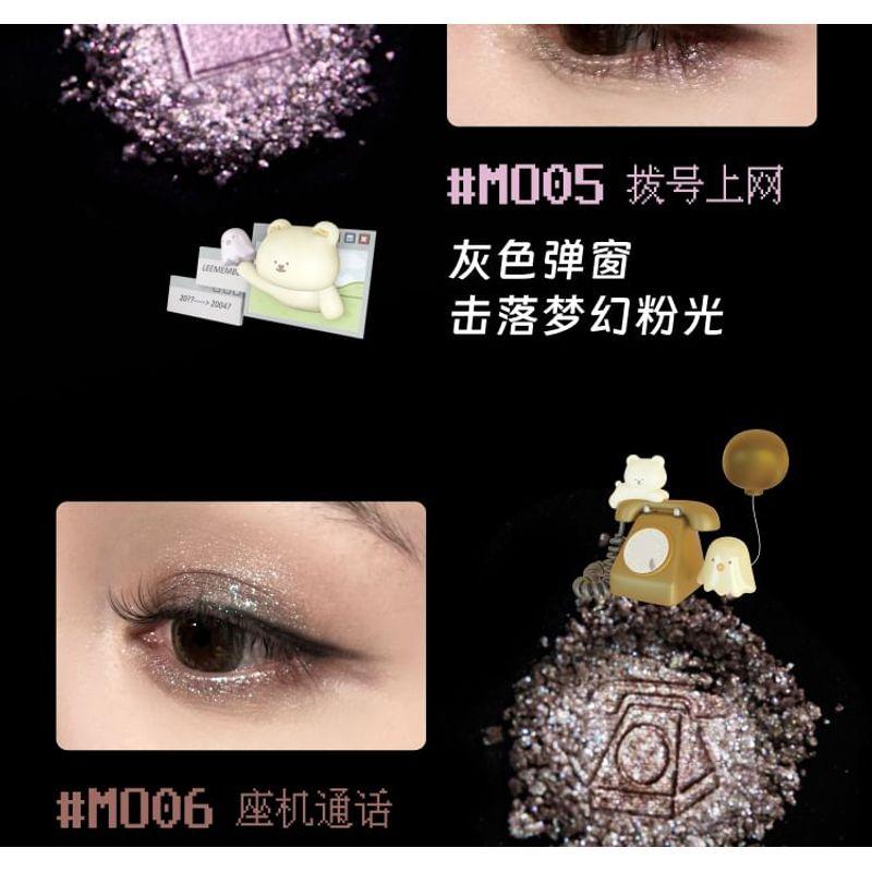 LEEMEMBER - Seria Dreamcore Fard de pleoape Monocromatic cu Strălucire de Diamant - 7 Culori