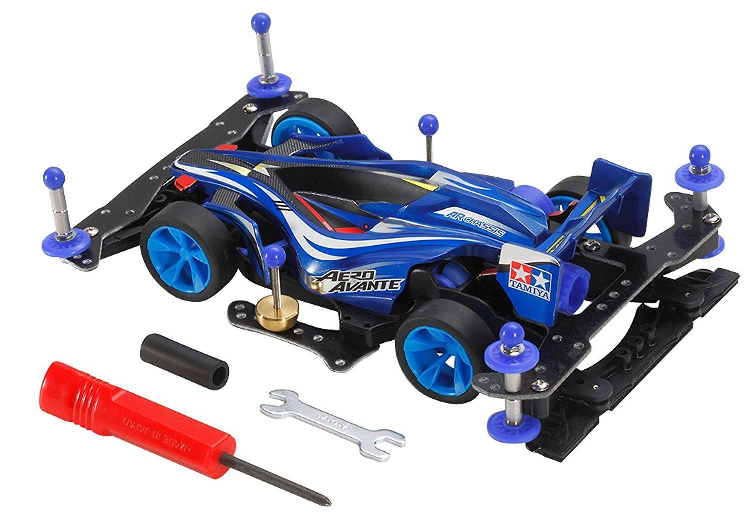 

Tamiya Mini 4WD REV Series 06 Mini 4WD Starter Pack AR Speed Type Aero Avante 18706 No. синій