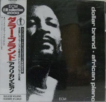 CD DOLLAR BRAND African Piano POCJ2201 ECM Records 1991 Japan ObiJazz Used