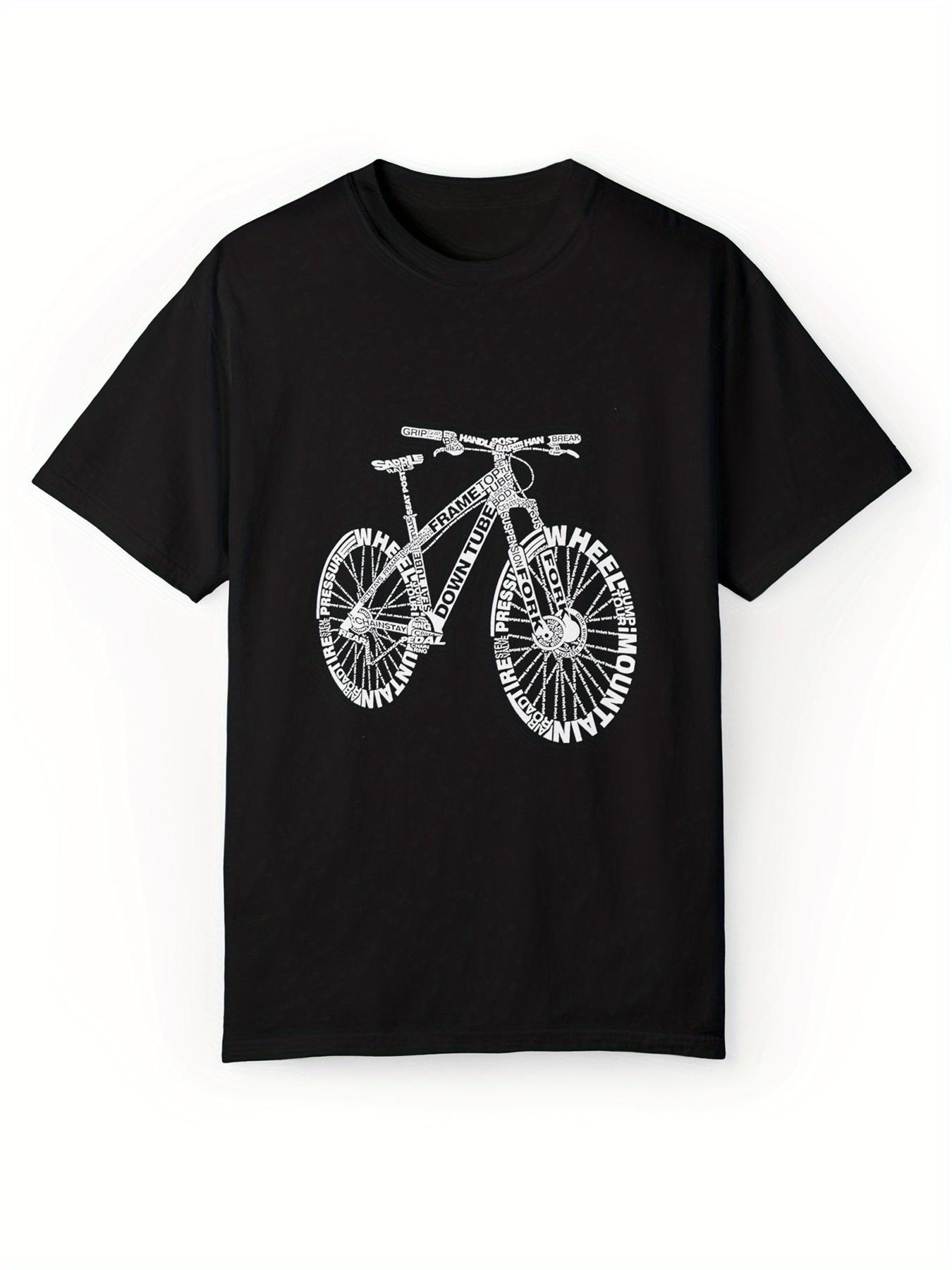 Summer Shirt Casual Short Sleeved Round Neck Top Creative Tshirt Mens Round Neck Short Sleeved Tshirt M