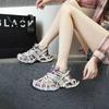 Spider Web Old 3XL Retro Dad Shoes Spring and Autumn New Outsole Thick Sole Heightening Strap Casual Sports Shoes