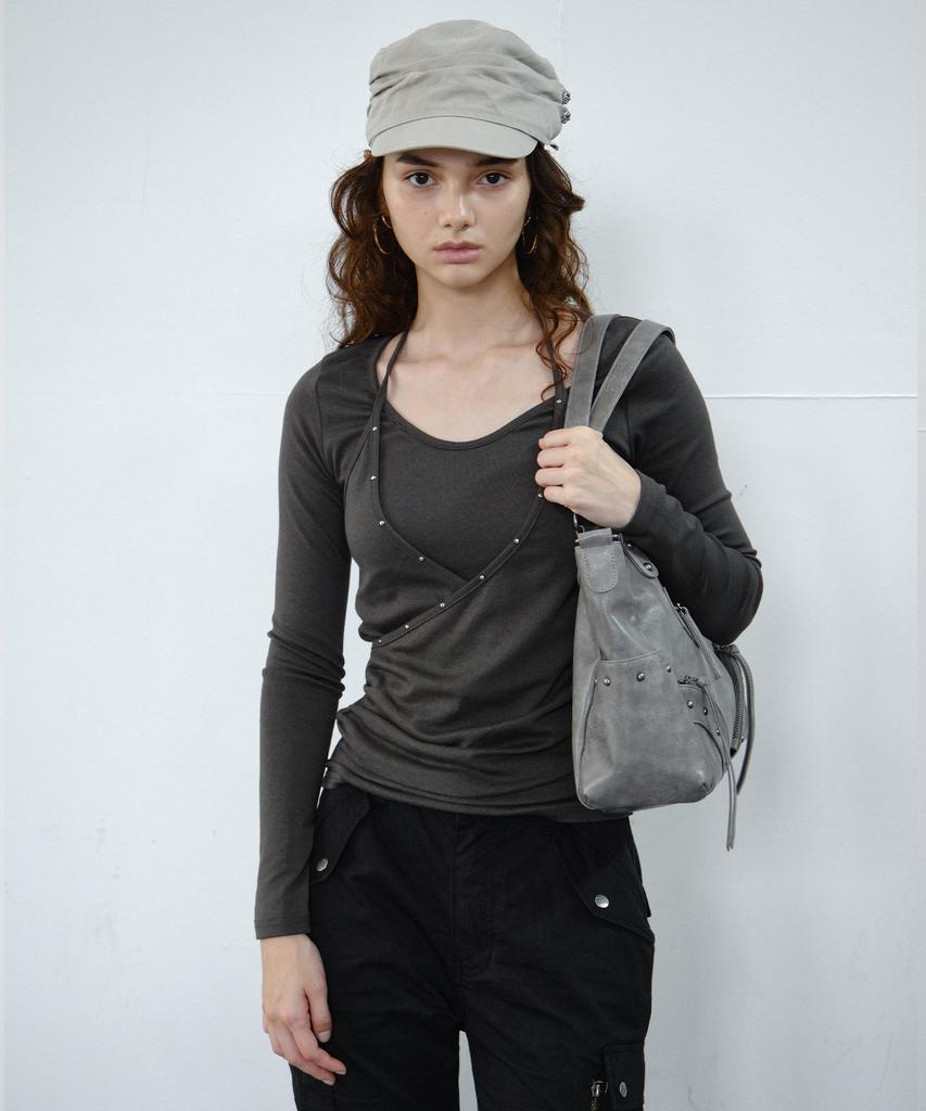 MIDNIGHT MOVE Double T (Dark Gray)