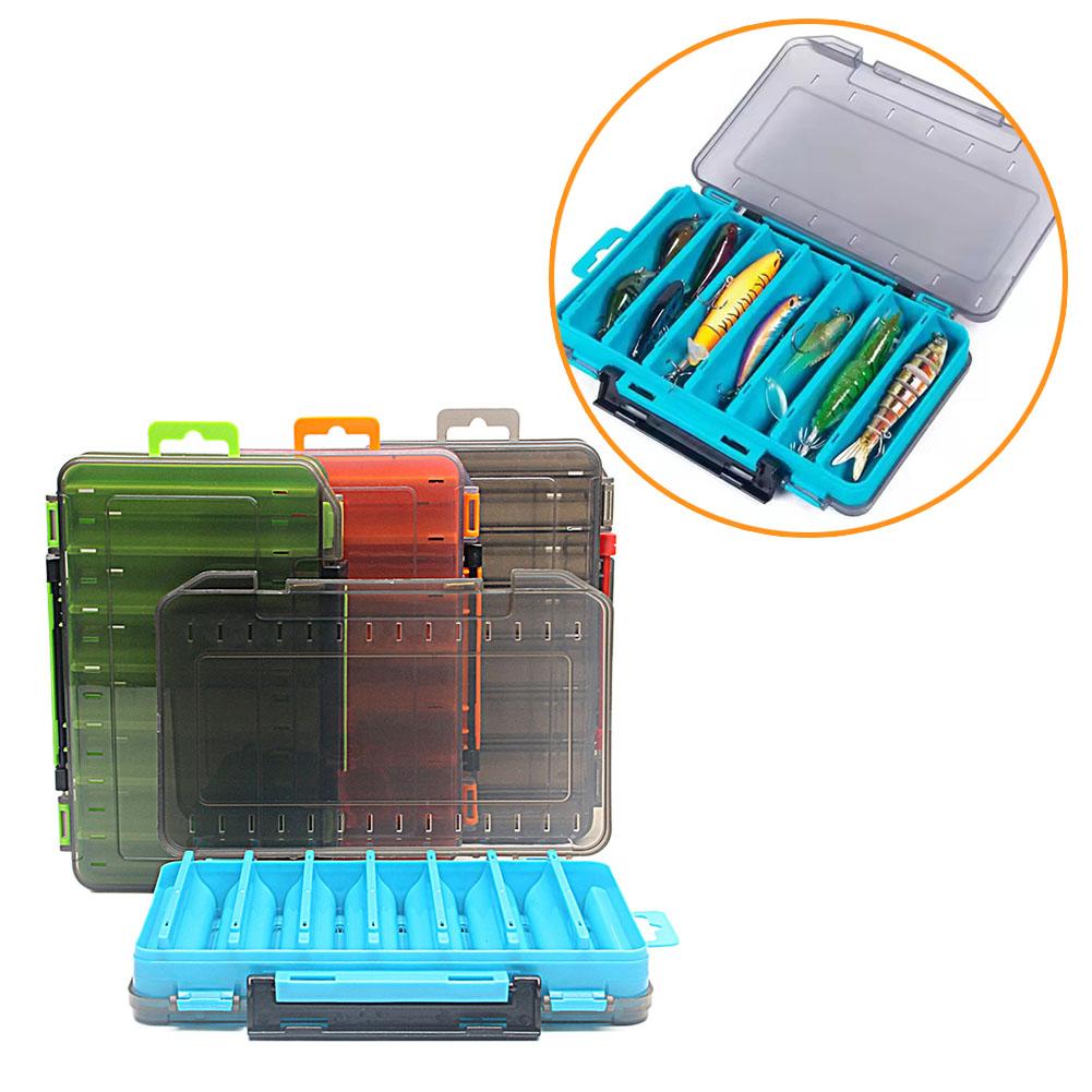Double Sided Sub Box Fishing Gear Box Tool Box Hard Box Sub Bait Pencil Bait Fish Mino Box Stor C8G9