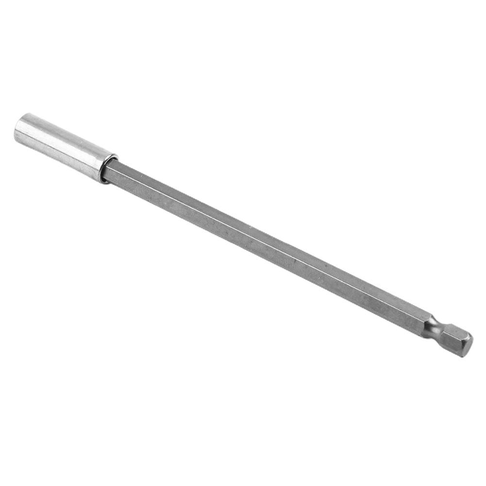 Magnetic Bit Holder Set 60/75/100/150mm Extension Rod 1/4\" Hex Shank Set